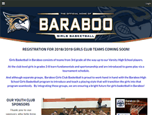 Tablet Screenshot of baraboogirlshoops.org